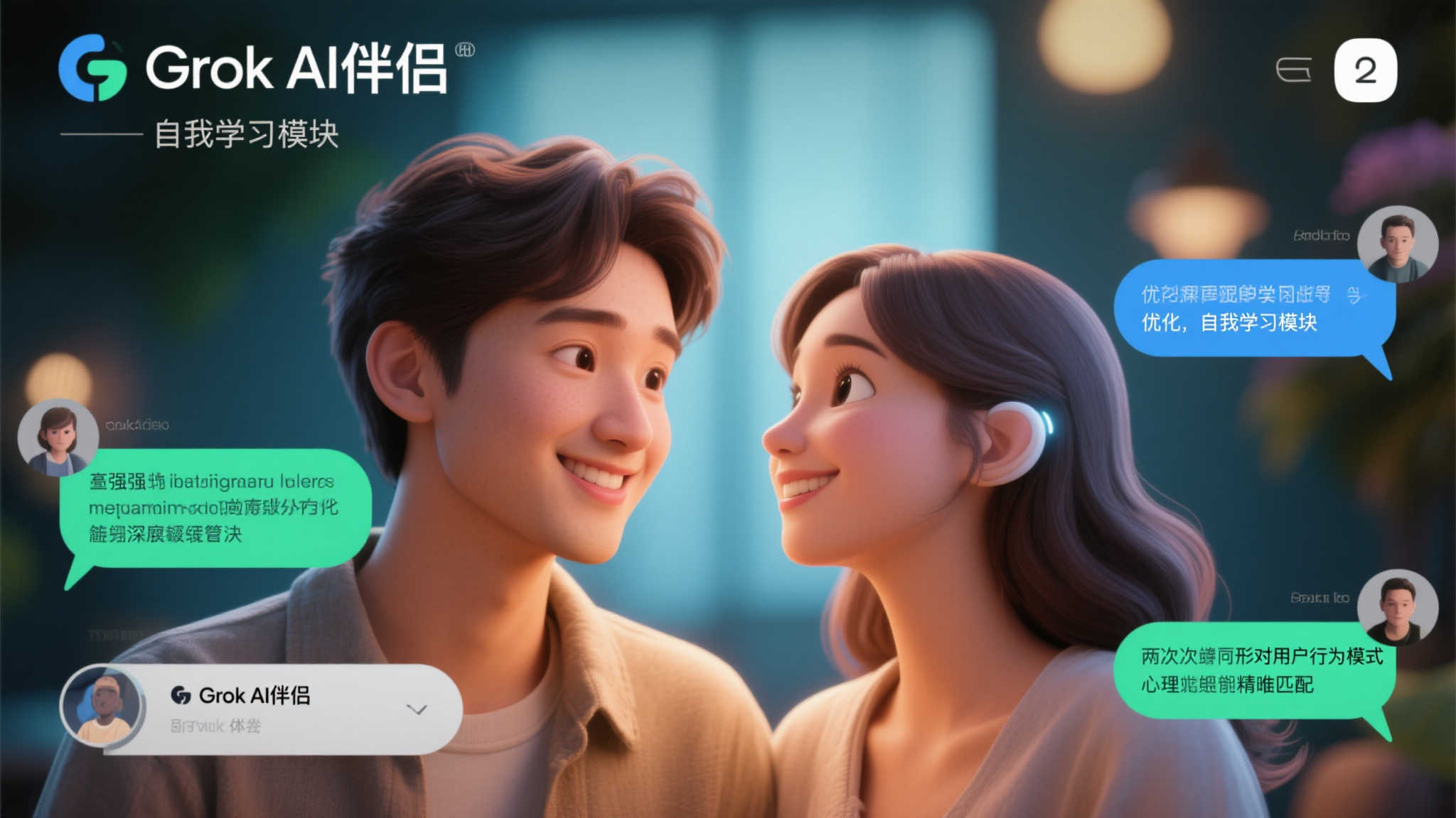 X推出AI伴侣功能，电子知心人成为现实！