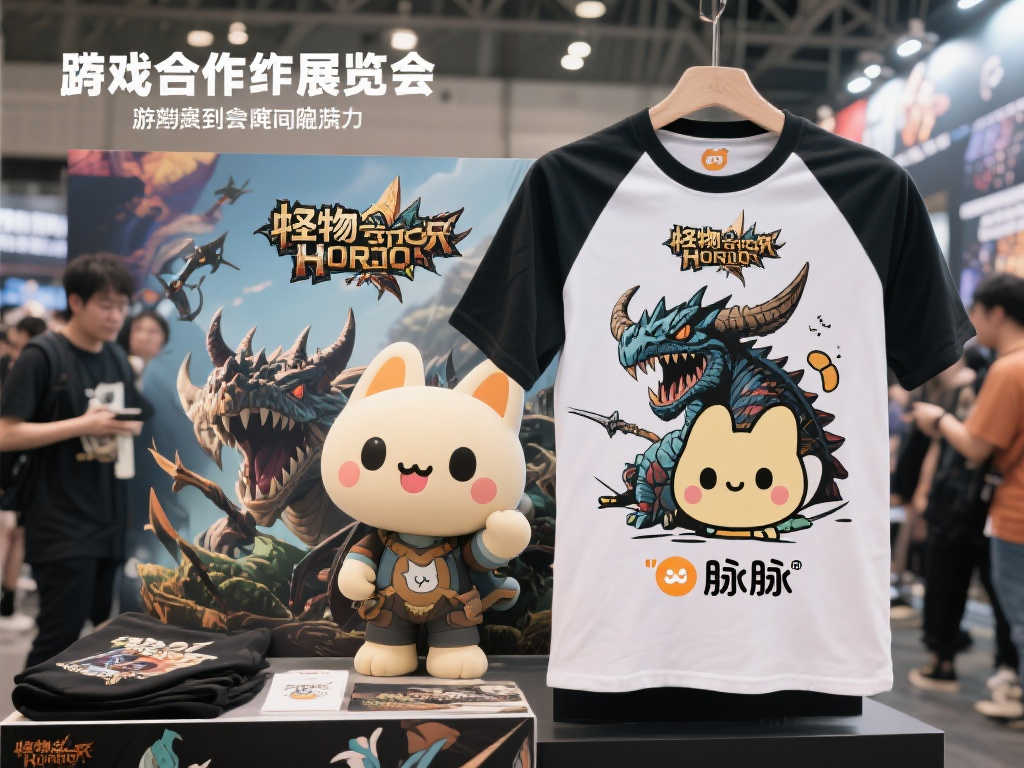 《怪物猎人》联名万博吉祥物「脉脉」周边亮相博览会销售