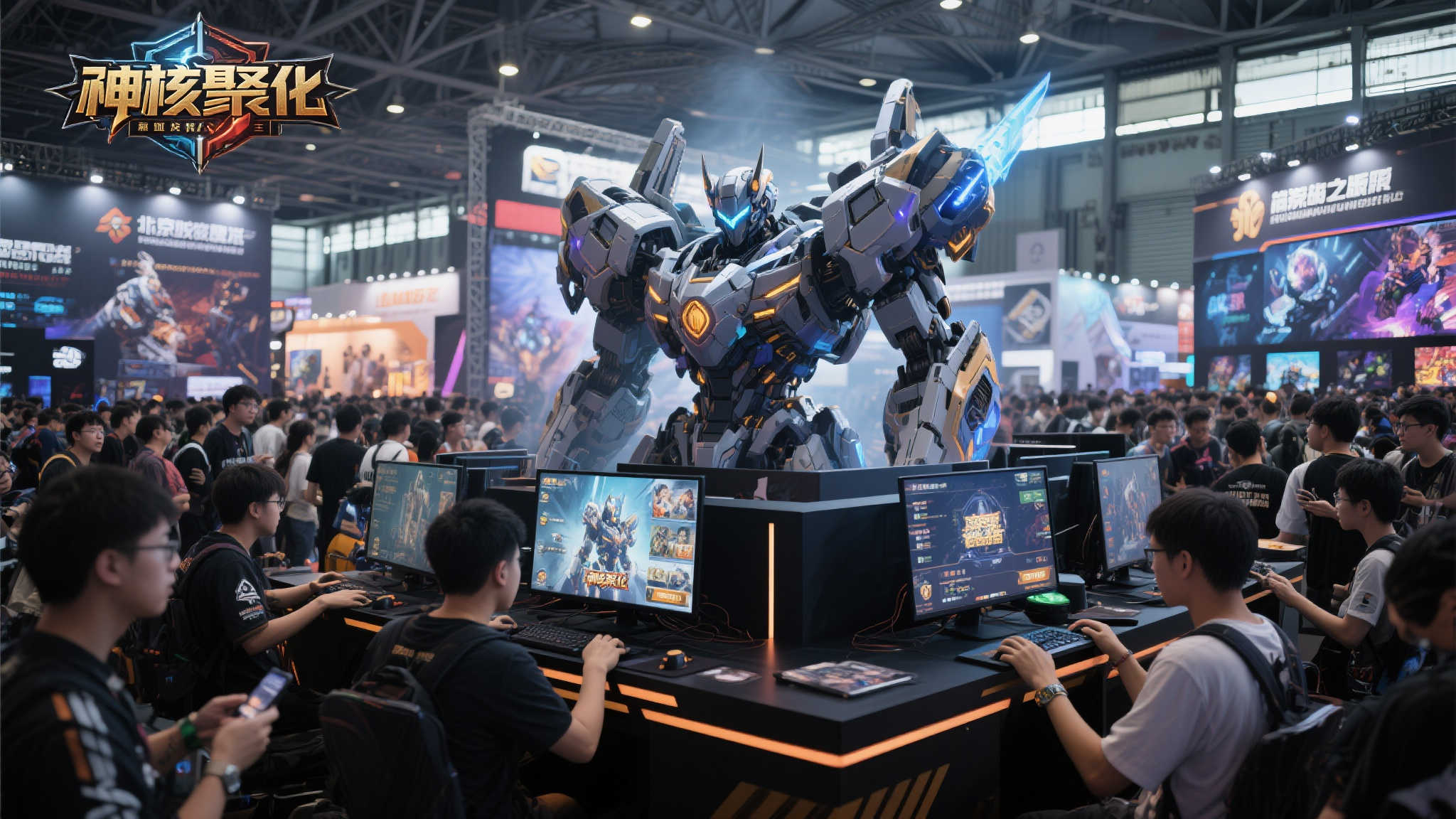 《机甲战魔 神话后裔》携首次简中试玩亮相北京核聚变！